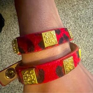 Rustic Cuff wrap bracelet